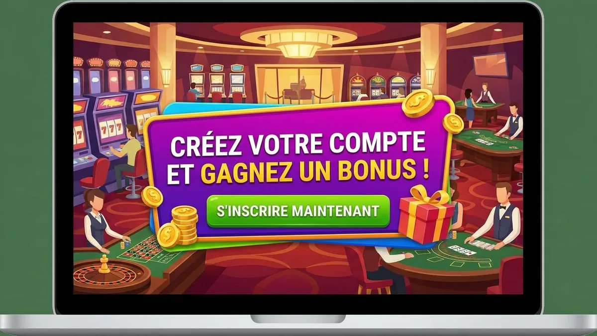 Inscription avec bonus
