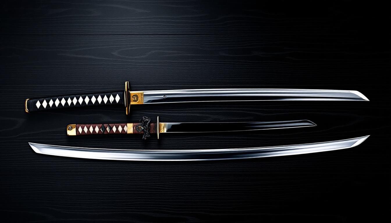 Artisan japonais moderne forgeant un sabre selon les techniques traditionnelles